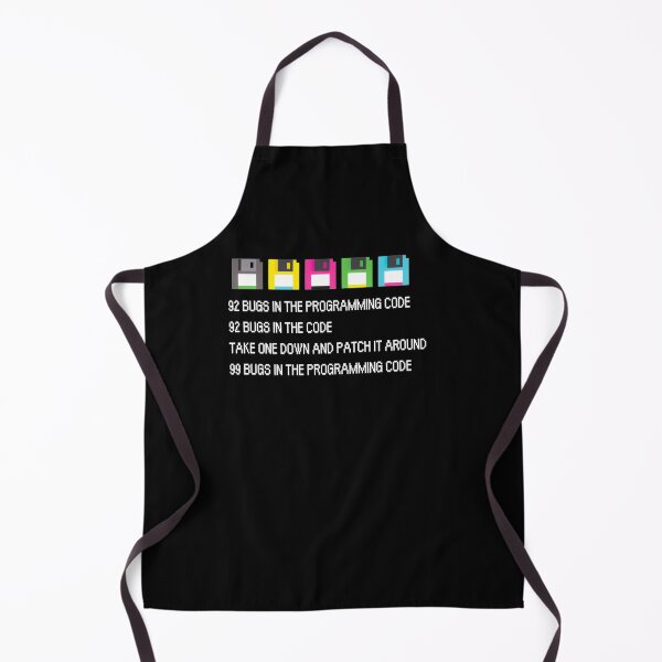 Item preview, Funny Tee 92 Bugs In The Programming Code For Coder Or Programmer designed and sold by TNMankdesign.
