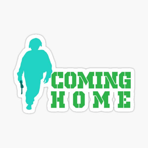Coming Home Sticker