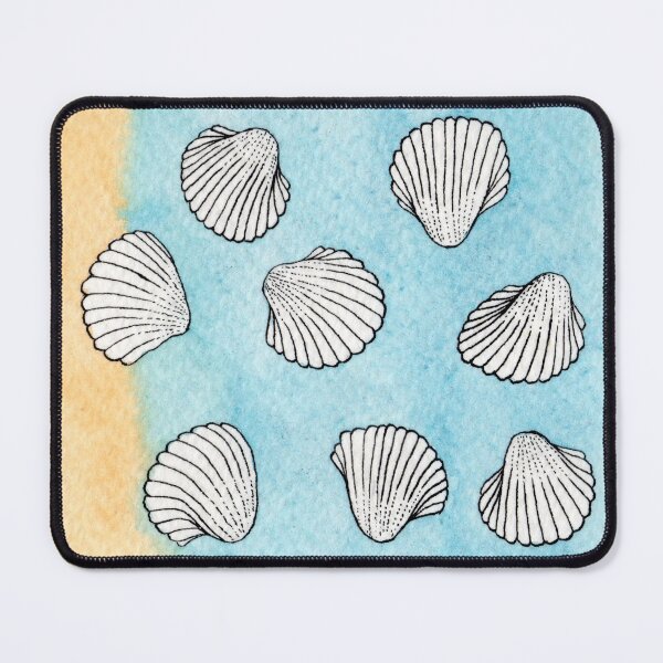 Item preview, Cockle Shells Lineart designed and sold by euniza.