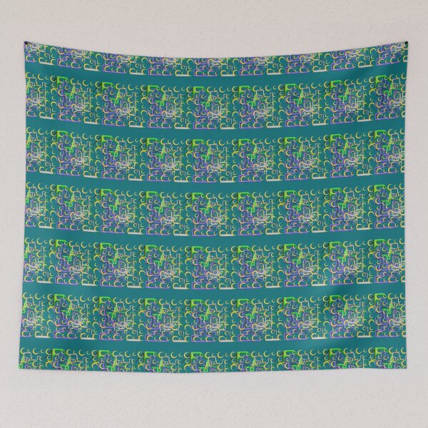 Item preview, Dan Flashes pattern cool tim robinson 17 yellow,green,white and purple   designed and sold by HeadyteesUSA.