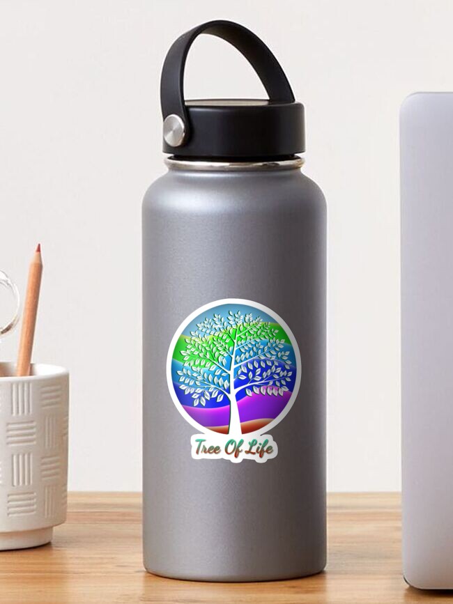 Thumbnail 1 of 3, Sticker, Tree Of Life designed and sold by VkScript.