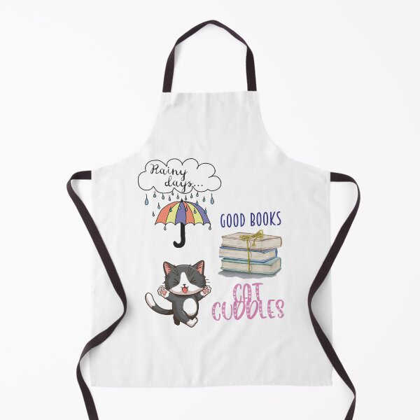 Item preview, Cute Rainy Days, Good Books, Cat Cuddles designed and sold by Karen McFarland.