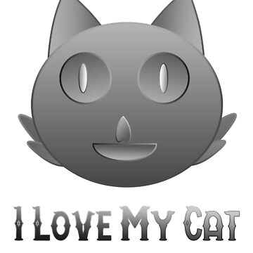Artwork thumbnail, I Love My Cat by VkScript