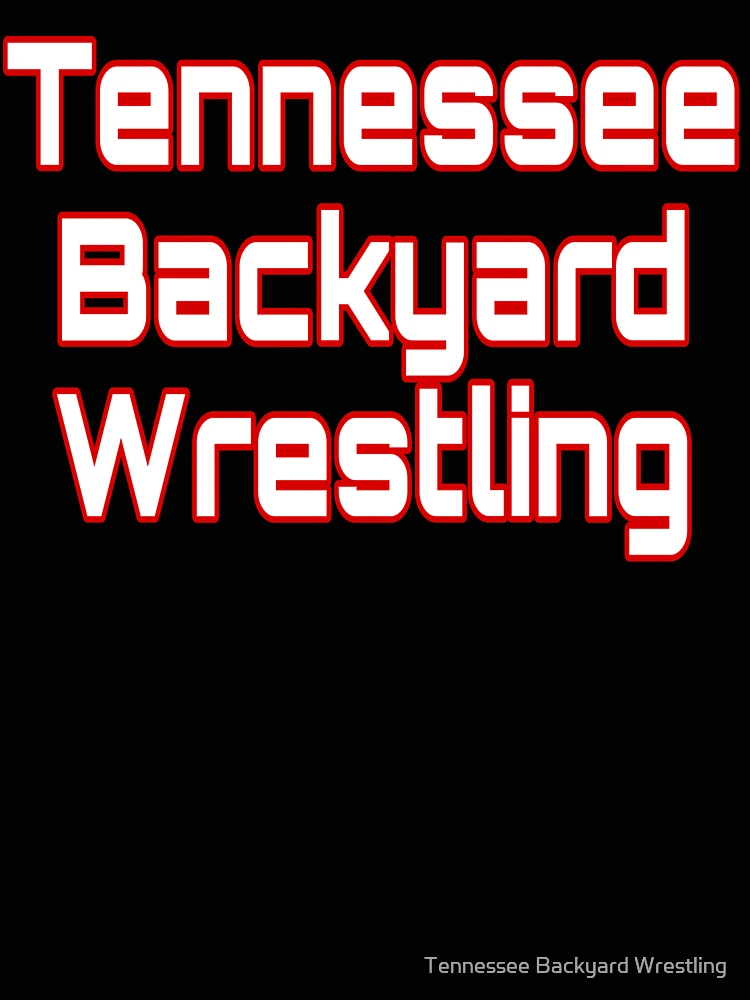 Aperçu 4 sur 4. T-shirt décontracté avec l'œuvre TBW OLD SCHOOL MERCH créée et vendue par Tennessee Backyard Wrestling.