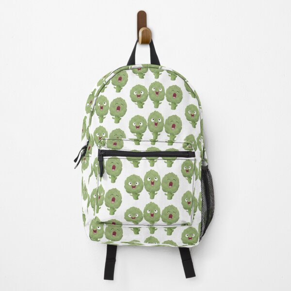Item preview, Cute singing artichokes cartoon illustration designed and sold by FrogFactory.
