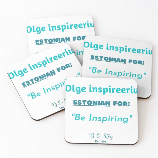 Item preview, Be Inspiring (Estonian Edition) designed and sold by dcstoy2u-SHOP.