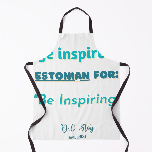 Item preview, Be Inspiring (Estonian Edition) designed and sold by dcstoy2u-SHOP.
