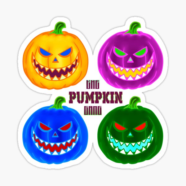 The Pumpkin Gang Sticker