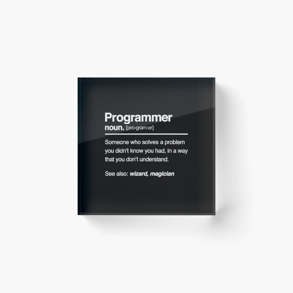 Item preview, Funny Tee Programmer Noun Funny Software Engineer Coder designed and sold by LPDankdesign.