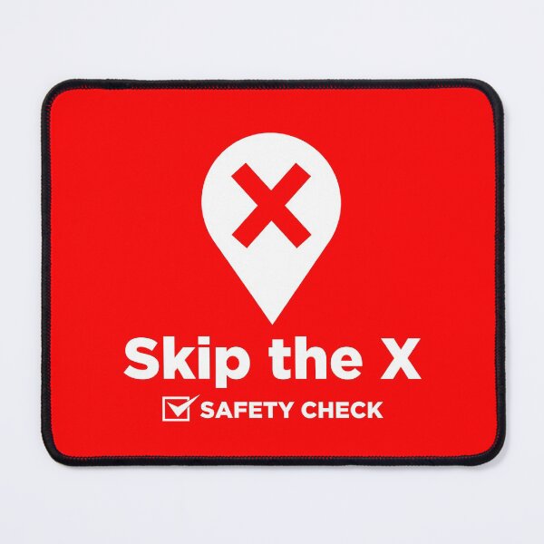 Item preview, Skip the X - Social Distancing designed and sold by Andantino.