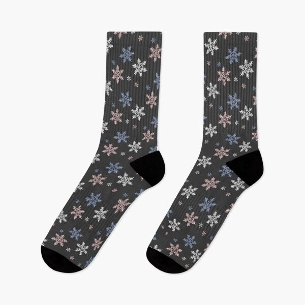 Item preview, multicolored snowflakes seamless pattern, winter background designed and sold by Nataliia Zhekova.