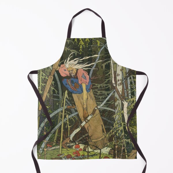 Item preview, Russian Baba Yaga and the Mushrooms designed and sold by TheWitchsWolf.