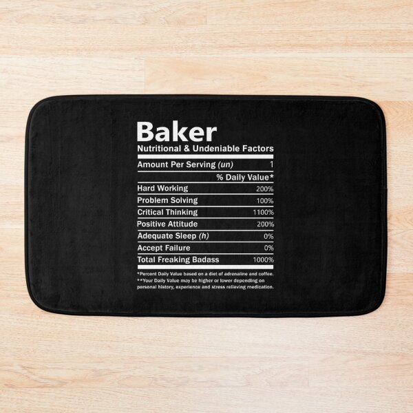 Item preview, Baker T Shirt - Nutritional and Undeniable Factors Gift Item Tee designed and sold by oslandefren.