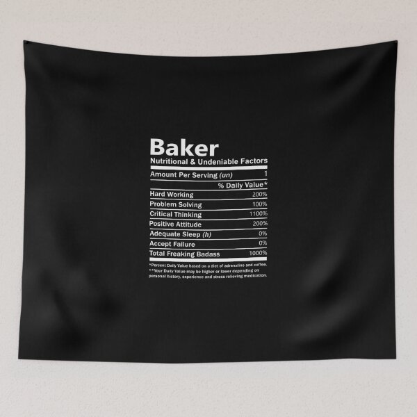 Item preview, Baker T Shirt - Nutritional and Undeniable Factors Gift Item Tee designed and sold by oslandefren.