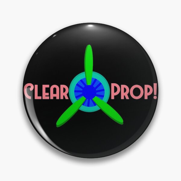 Item preview, Clear Prop Aviation Pilot Design designed and sold by Cosmicwaves14.