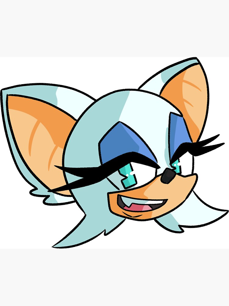 Rouge The Bat — Colored over an old Mighty Sketch I found in my