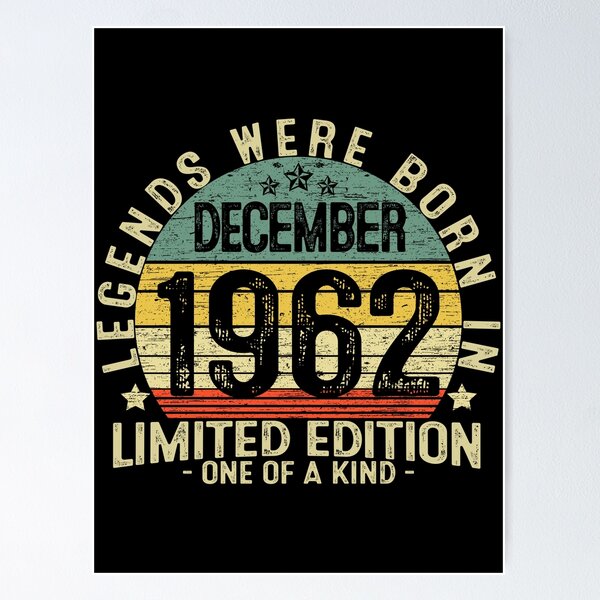 Item preview, 59 Years Old Birthday Legends Were Born In December 1962 designed and sold by MoHaCo.