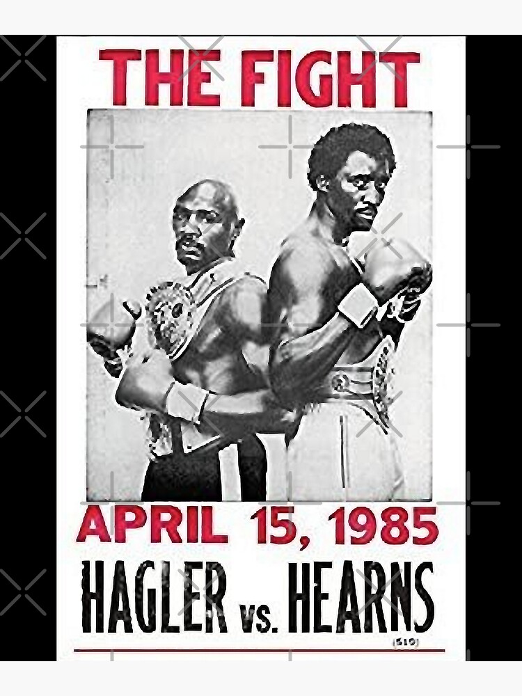  Hagler VS Hearns Boxing Poser: Posters & Prints
