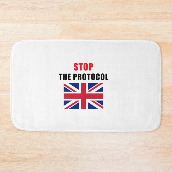 Item preview, Stop The Protocol, Government lawyers reject claim NI protocol has ‘shattered’ union designed and sold by SarahMohanad.