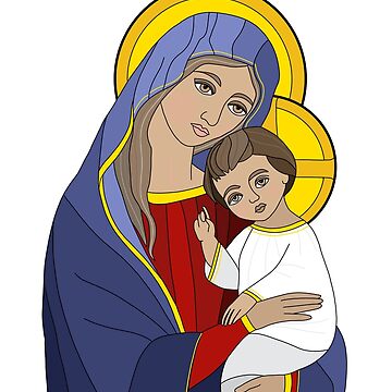 Artwork thumbnail, Madonna and Child by AlisonHazelArt