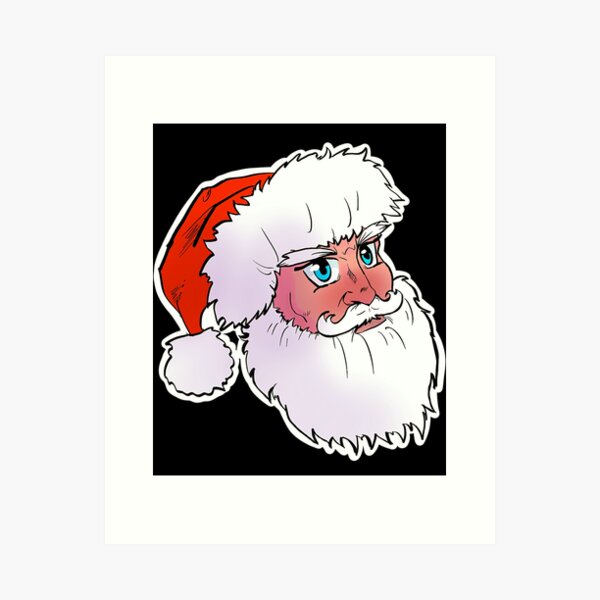Láminas artísticas: Anime Santa Claus | Redbubble Láminas artísticas: Anime Santa Claus | Redbubble