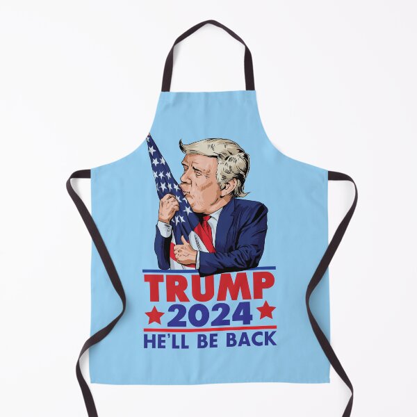 Item preview, Trump 2024 He'll Be Back - Funny designed and sold by Andantino.