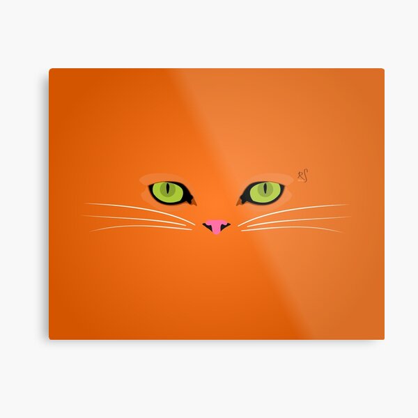 Orange Tabby Metal Print