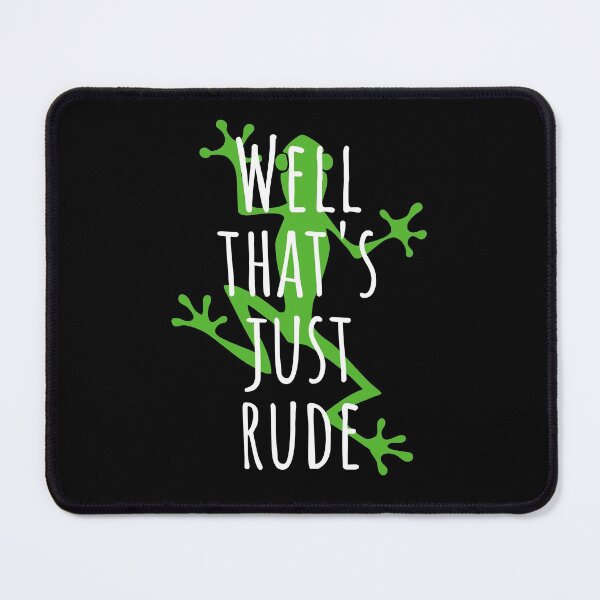 Item preview, Well, that's just rude (DARK COLOURS) designed and sold by Scribblehound.