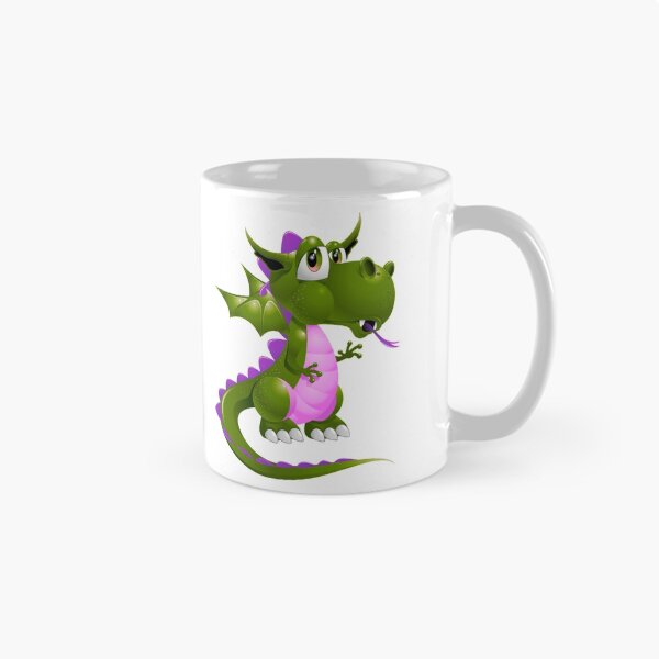 Item preview, Pink and green Draco of the Dragon designed and sold by Keywebco.
