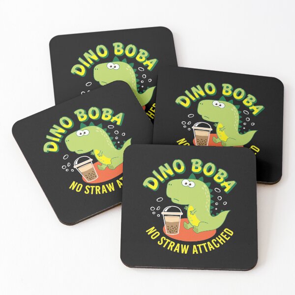 Item preview, Dino Boba - No Straw Attached - Funny designed and sold by Andantino.