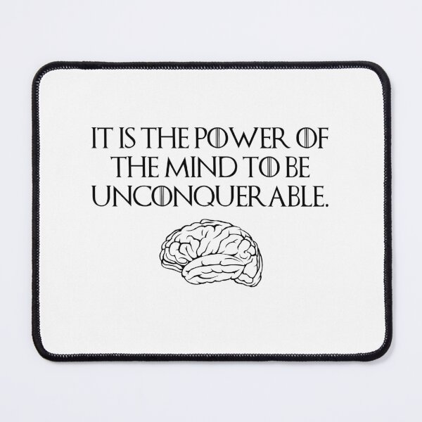 Item preview, It is the power of the mind to be unconquerable. designed and sold by StoicQuotes.