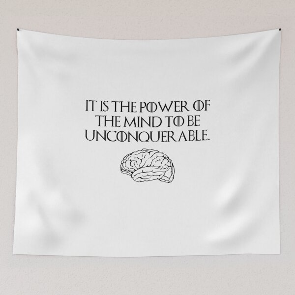 Item preview, It is the power of the mind to be unconquerable. designed and sold by StoicQuotes.