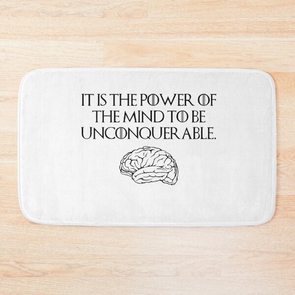 Item preview, It is the power of the mind to be unconquerable. designed and sold by StoicQuotes.