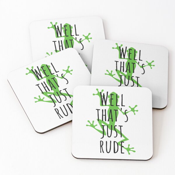Item preview, Copy of Well, that's just rude (LIGHT COLOURS) designed and sold by Scribblehound.
