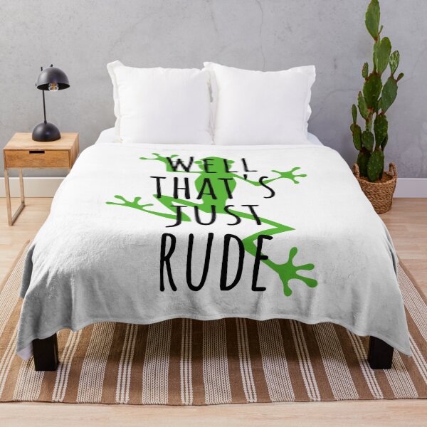 Item preview, Copy of Well, that's just rude (LIGHT COLOURS) designed and sold by Scribblehound.