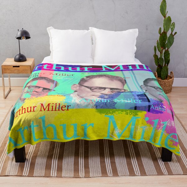 Item preview, Arthur Miller, aesthetic portrait, American writer designed and sold by Mauswohn.
