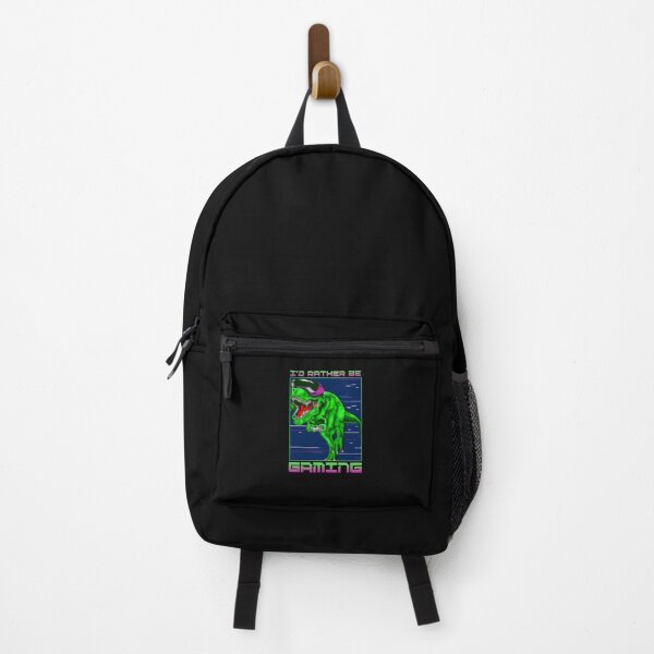 Item preview, I'd rather be gaming Dinosaur designed and sold by Click-Like.