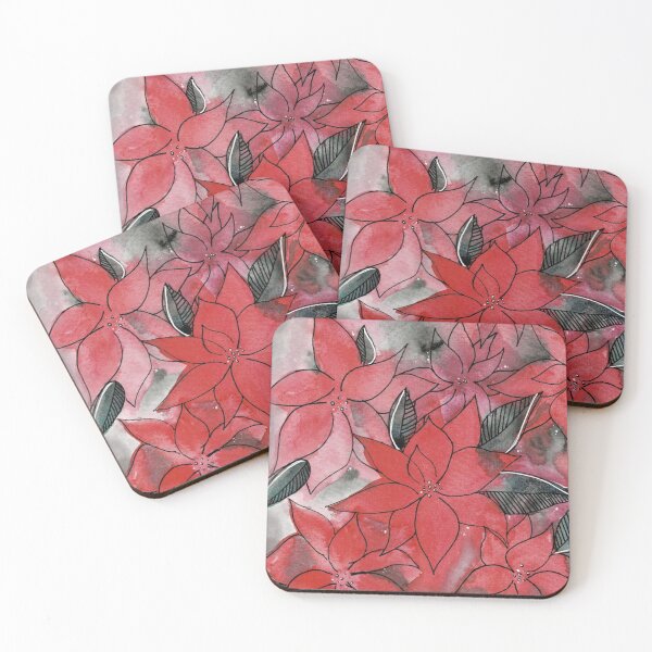 Item preview, Poinsettia designed and sold by TwoFullMoonsArt.