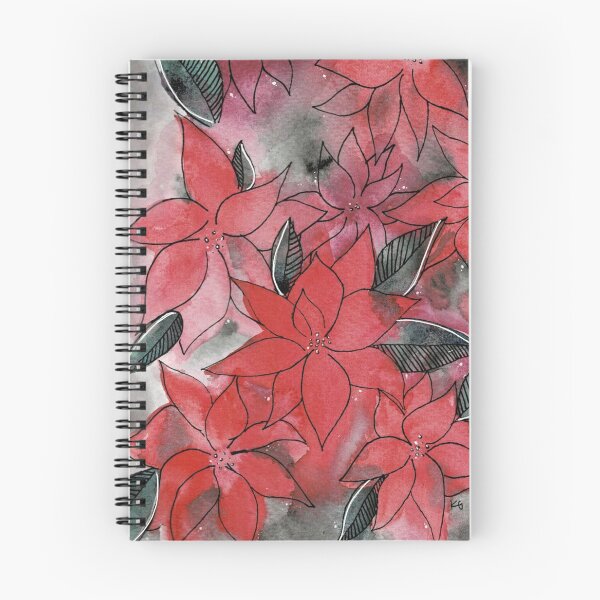 Item preview, Poinsettia designed and sold by TwoFullMoonsArt.