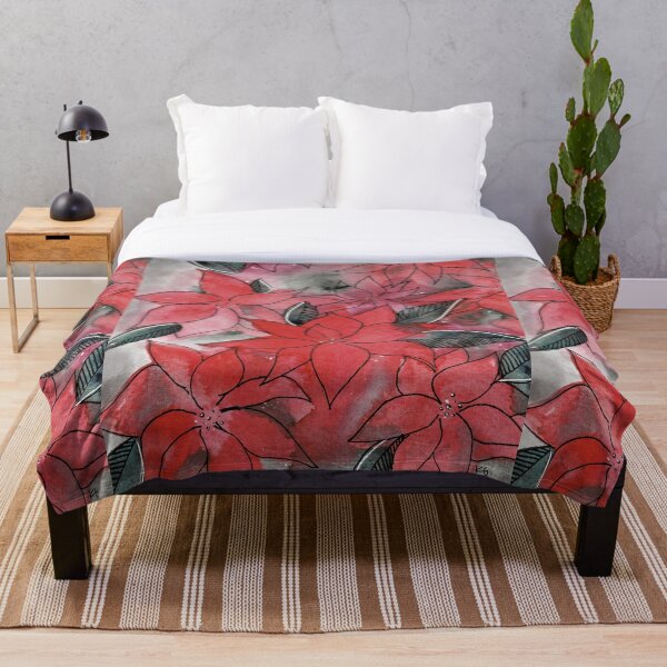 Item preview, Poinsettia designed and sold by TwoFullMoonsArt.