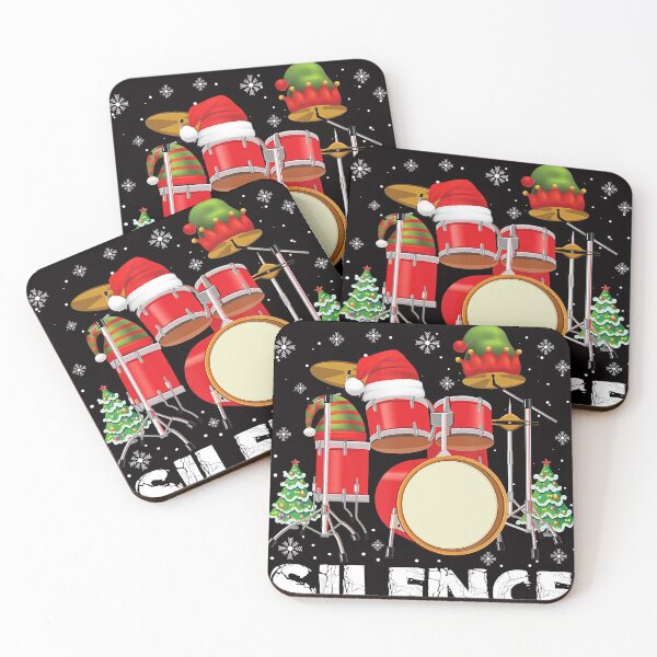 Item preview, I Destroy Silence Drum Set Drummer Rocker Band Musician Xmas designed and sold by BrandyBare.