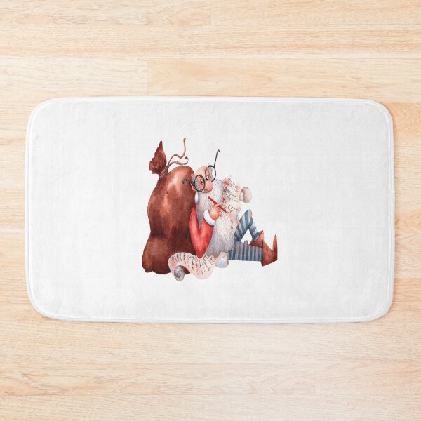 Item preview, Santa Claus Christmas design, Santa making Naughty or Nice list gift idea for Santa believers designed and sold by BRtisticDesigns.