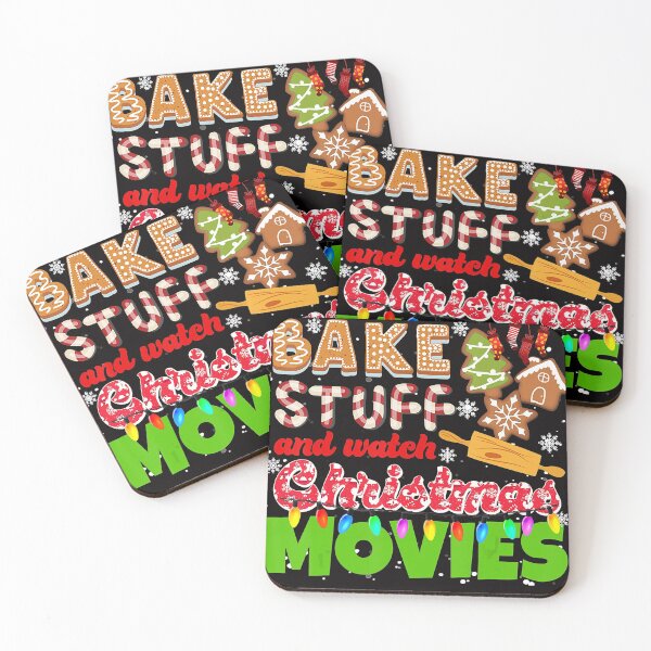 Item preview, I Just Want To Bake Stuff And Watch Christmas Movies Bakers designed and sold by BrandyBare.