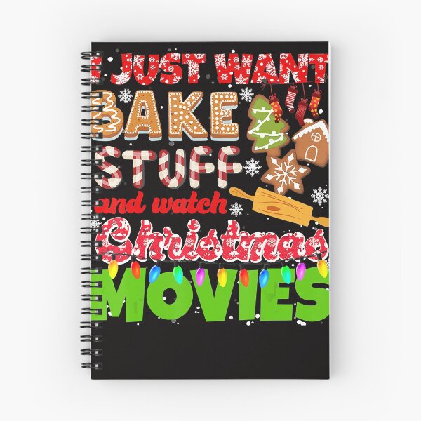Item preview, I Just Want To Bake Stuff And Watch Christmas Movies Bakers designed and sold by BrandyBare.