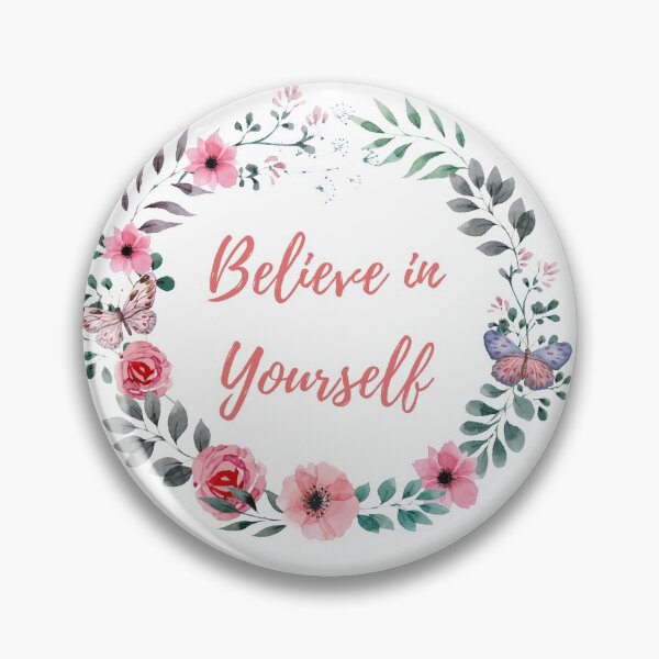 Item preview, Believe in Yourself with Roses designed and sold by Lovely-shop116.