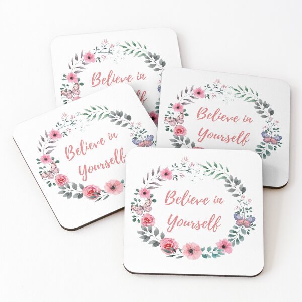 Item preview, Believe in Yourself with Roses designed and sold by Lovely-shop116.