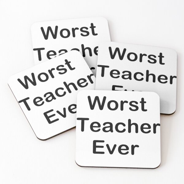 Item preview, worst teacher ever  designed and sold by TheUndeadDesign.