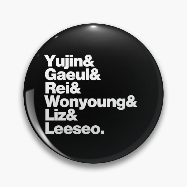 Item preview, IVE & members names designed and sold by lovely-day.