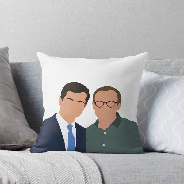 Item preview, Pete Buttigieg and Chasten Glezman Buttigieg Drawing designed and sold by GrellenDraws.