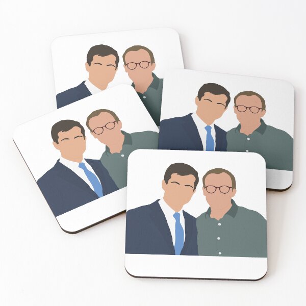 Item preview, Pete Buttigieg and Chasten Glezman Buttigieg Drawing designed and sold by GrellenDraws.